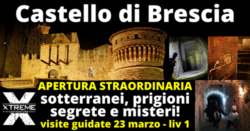 sotterranei del castello di brescia