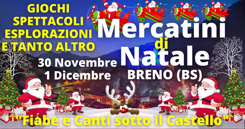 mercatini di natale breno brescia ì