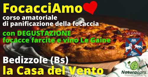 Corso di panificazione della focaccia