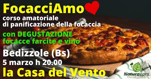 Corso di panificazione della focaccia