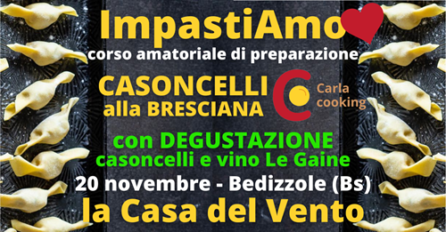 Corso di preparazione casoncelli