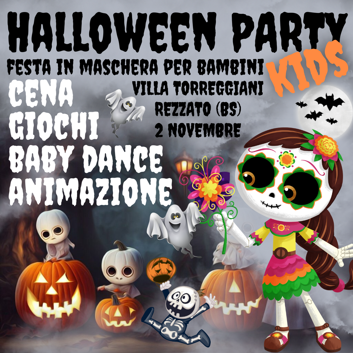 halloween bambini brescia 2024